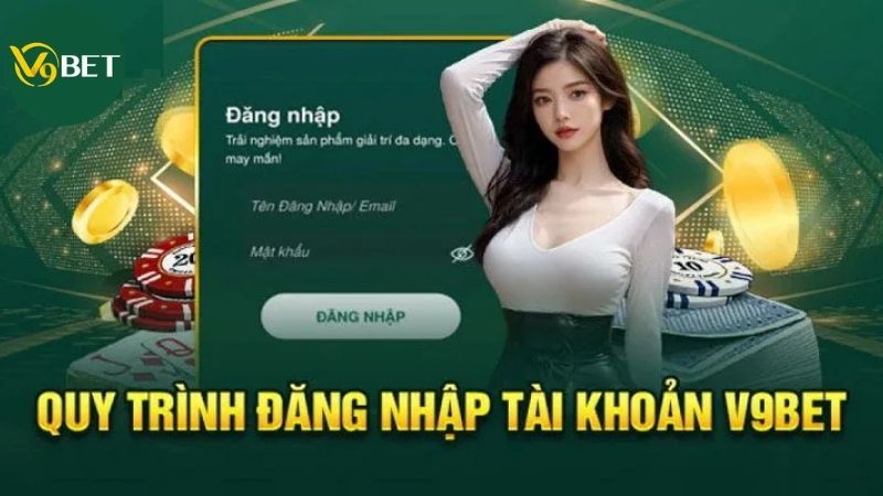 Các bước đăng nhập V9bet chi tiết cho cược thủ