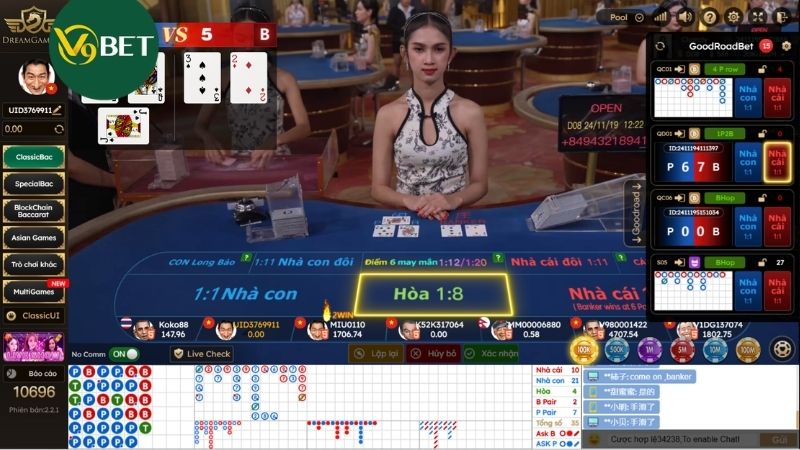 Điểm mạnh thu hút tại sảnh live casino V9bet