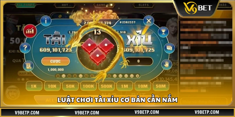 Các nguyên tắc cơ bản của Tài Xỉu 